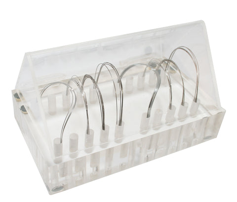 Clear Archwire Rack With Cover