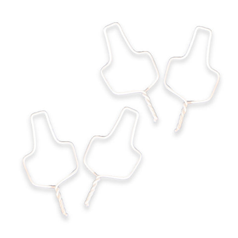 .010 Shorty Tooth Toned Ligature Ties