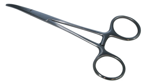 5.5" Kelly Forcep - Curved Tip